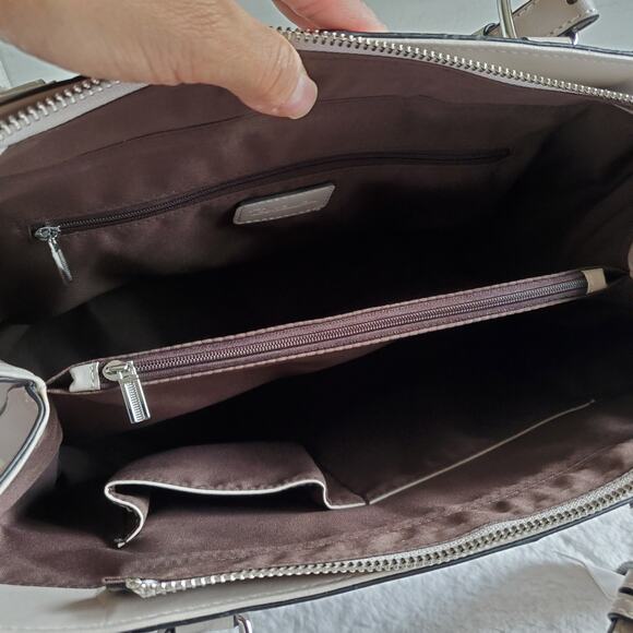 Bostanten Nevin Structured Leather Shoulder Tote Bag - Picture 6 of 12